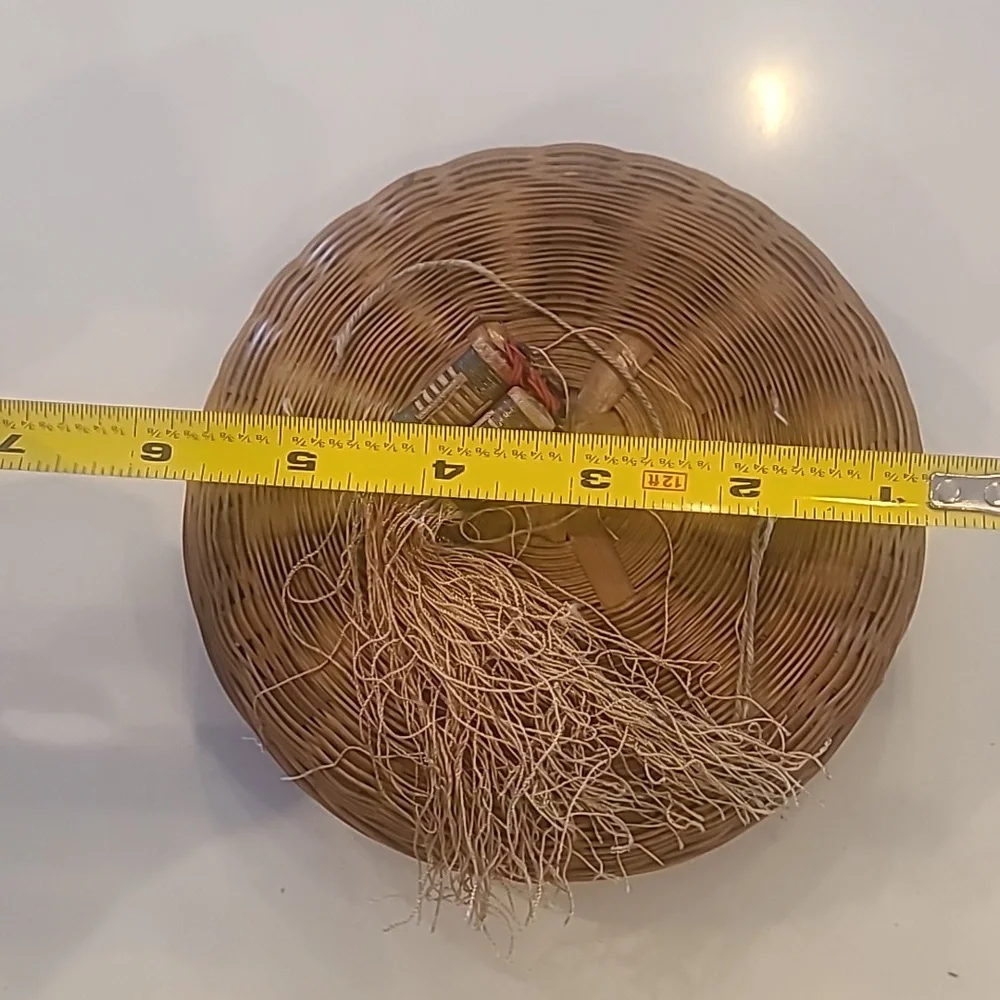 Handwoven Japanese Sewing Basket